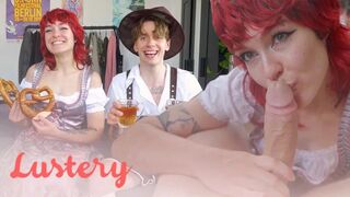 Októberfeszten basznak a cuki német amatőrök