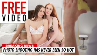 Stacy Cruz és Lenina Crowne bazinagy cickós bombázók többet akarnak, mint csak néhány fotó