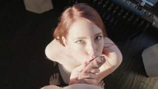 Mollyredwolf tüzes szopikázása – forró szájba élvezés pov ban