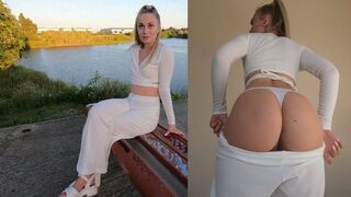 Fiatal randiapp csoda - világos szőke hottie legelső találkozón beadta és isteni szopást adott