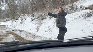 Argentínai milf kolosszális segggel megbasz egy idegent az úton