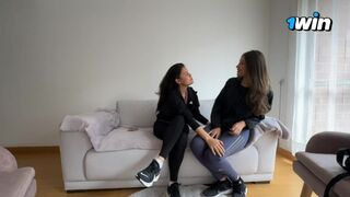 Bérleti díj leszbi dugással a lakótársamnak