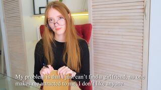 Pszichológusnál kötöttem ki, és megbasztam egy cuki vörös tinilányt harisnyában